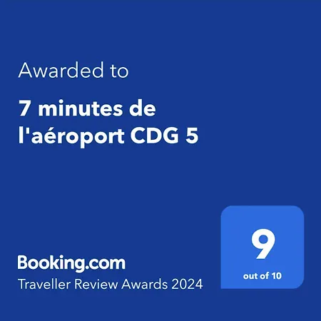 Bed & Breakfast A 7 Minutes De L'aeroport Cdg 1 *